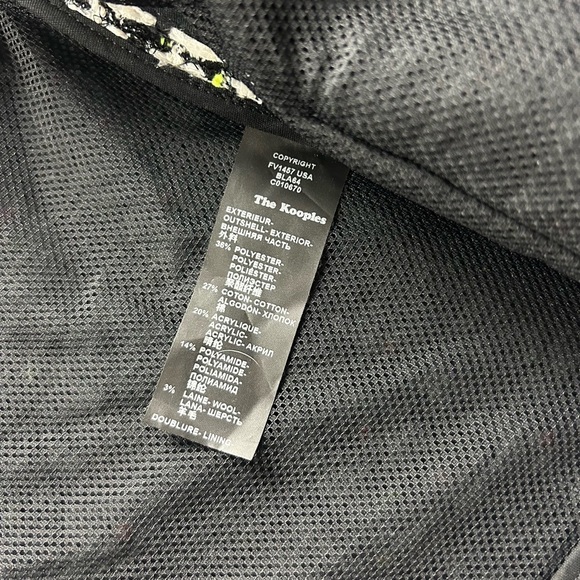 Blazer multicolor‎ tweed size 36 NWT - Picture 8 of 9